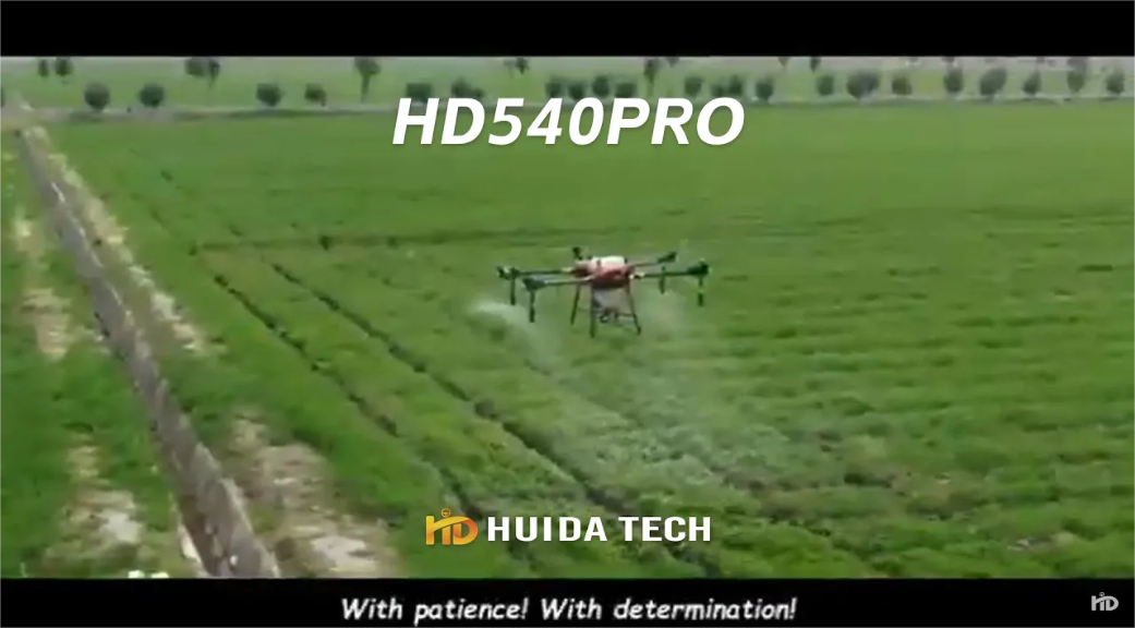 Huida Tech Agriculture Drone, fumigación de 40 litros, esparcimiento de 50 kg, nueva actualización